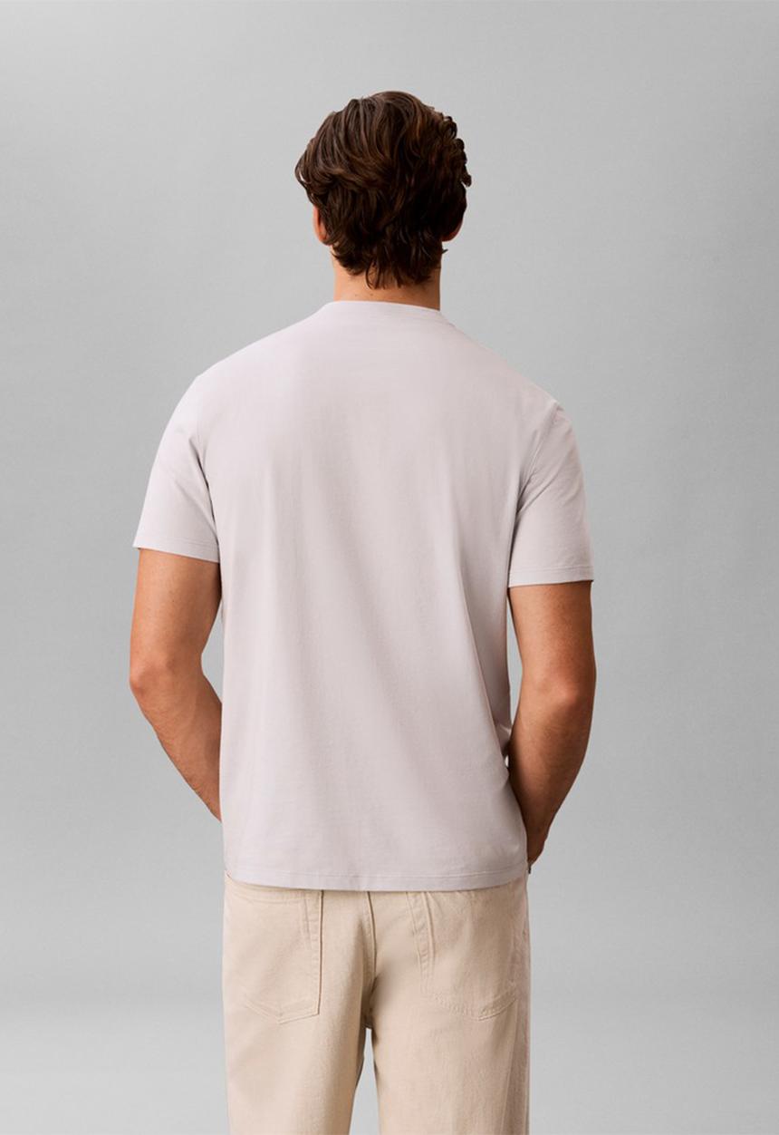 Calvin Klein - Short sleeve 30s micro monologo graphic tee - grey