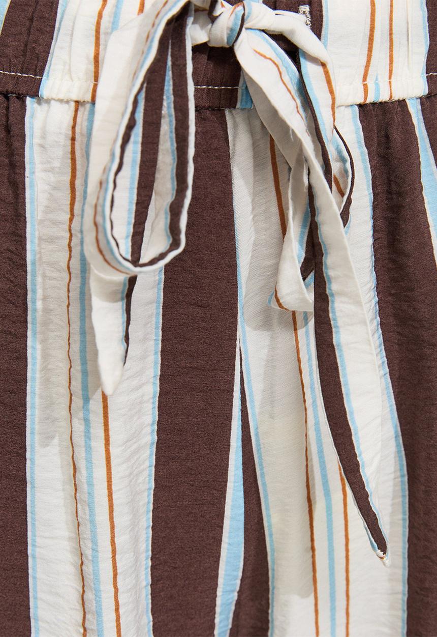 New Look - Ollie stripe honor wl trouser - blue striped