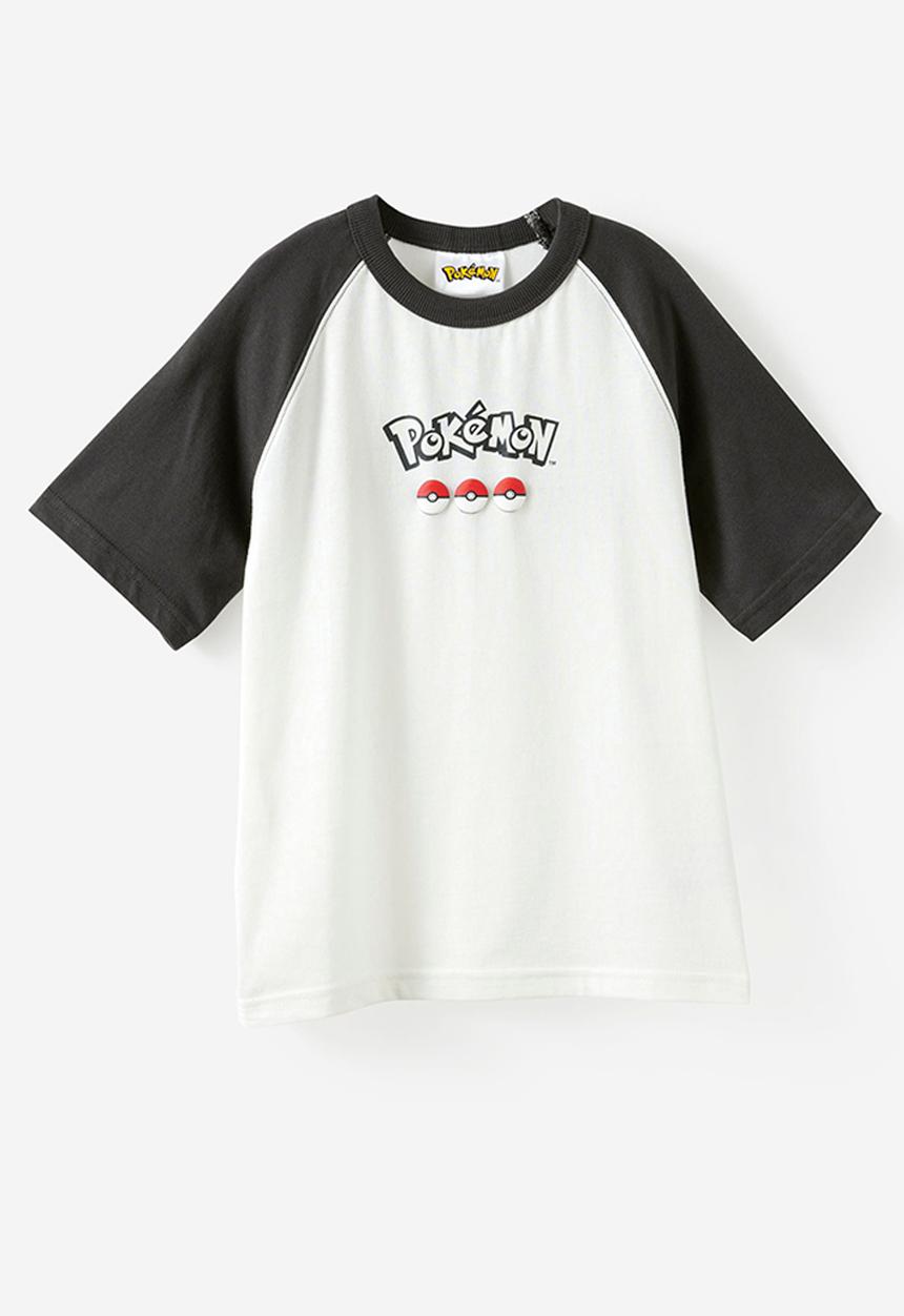 Cotton On - License Raglan Ss Tee - Lcn Pok Phantom/Pokemon Charcters