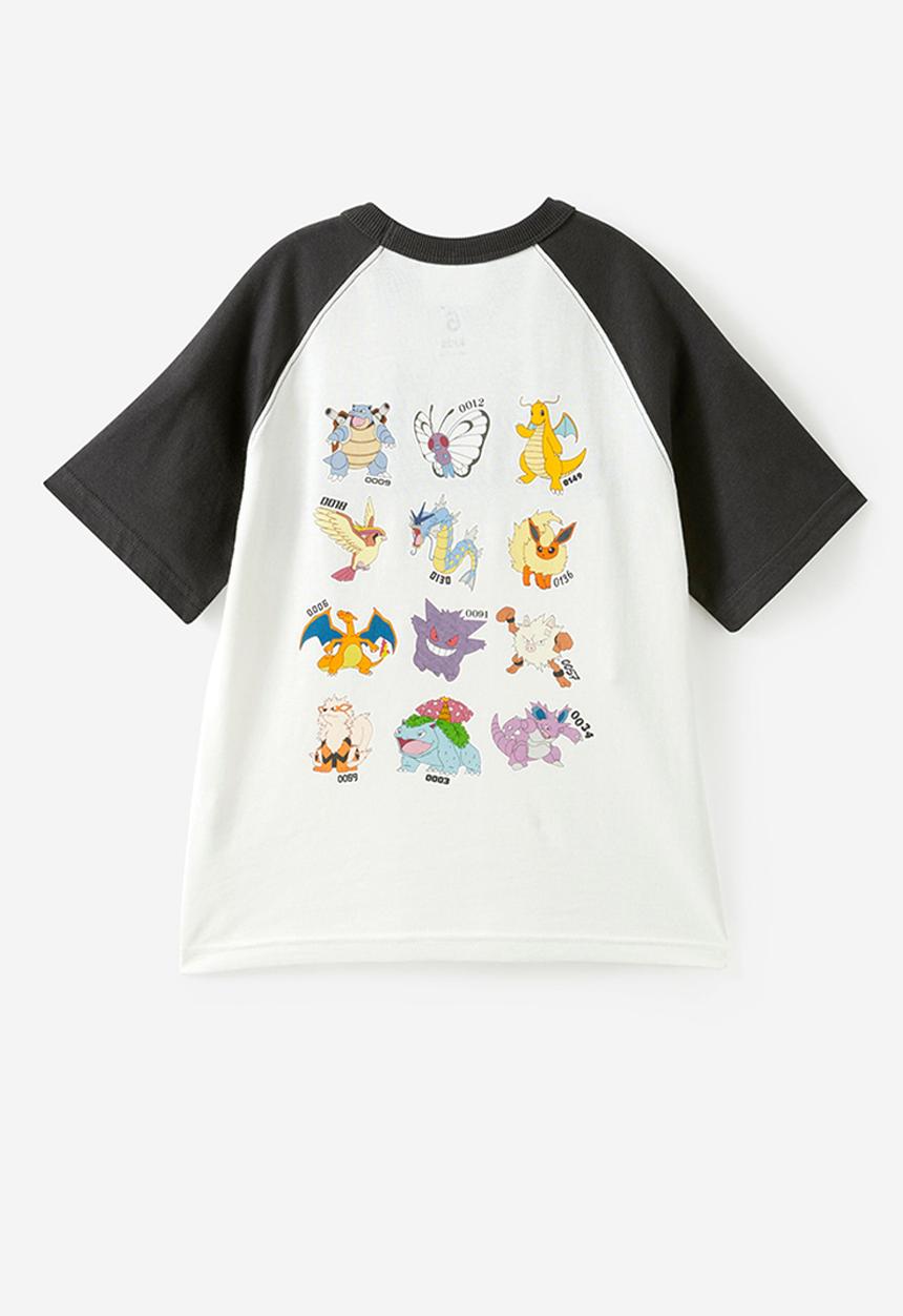 Cotton On - License Raglan Ss Tee - Lcn Pok Phantom/Pokemon Charcters