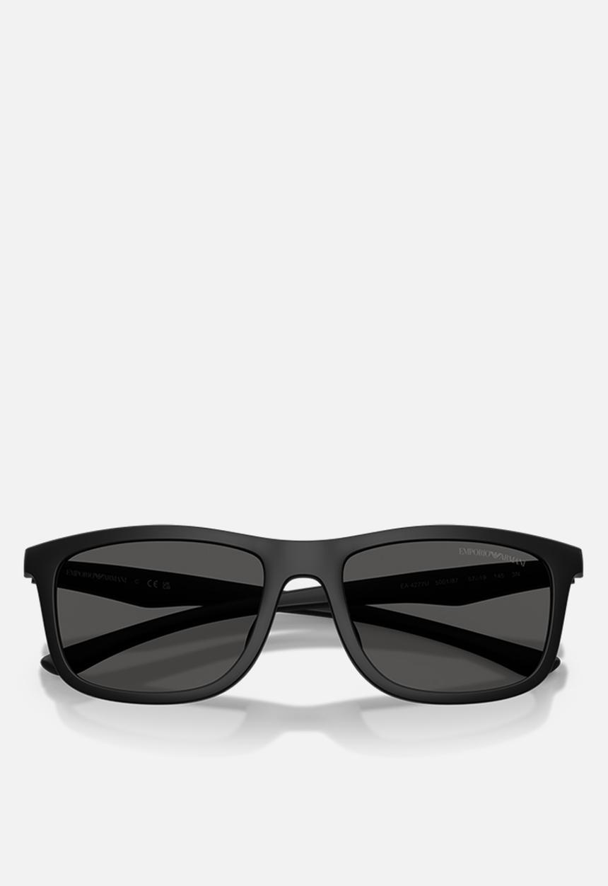 Emporio Armani - EA0EA4277U57-Matte Black/Black Rubber