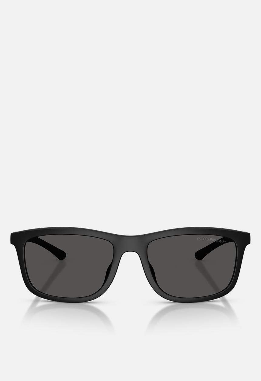 Emporio Armani - EA0EA4277U57-Matte Black/Black Rubber