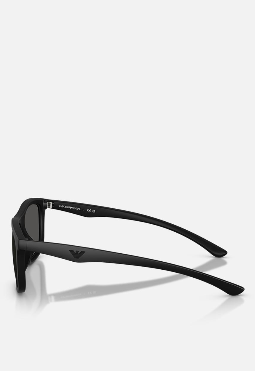 Emporio Armani - EA0EA4277U57-Matte Black/Black Rubber