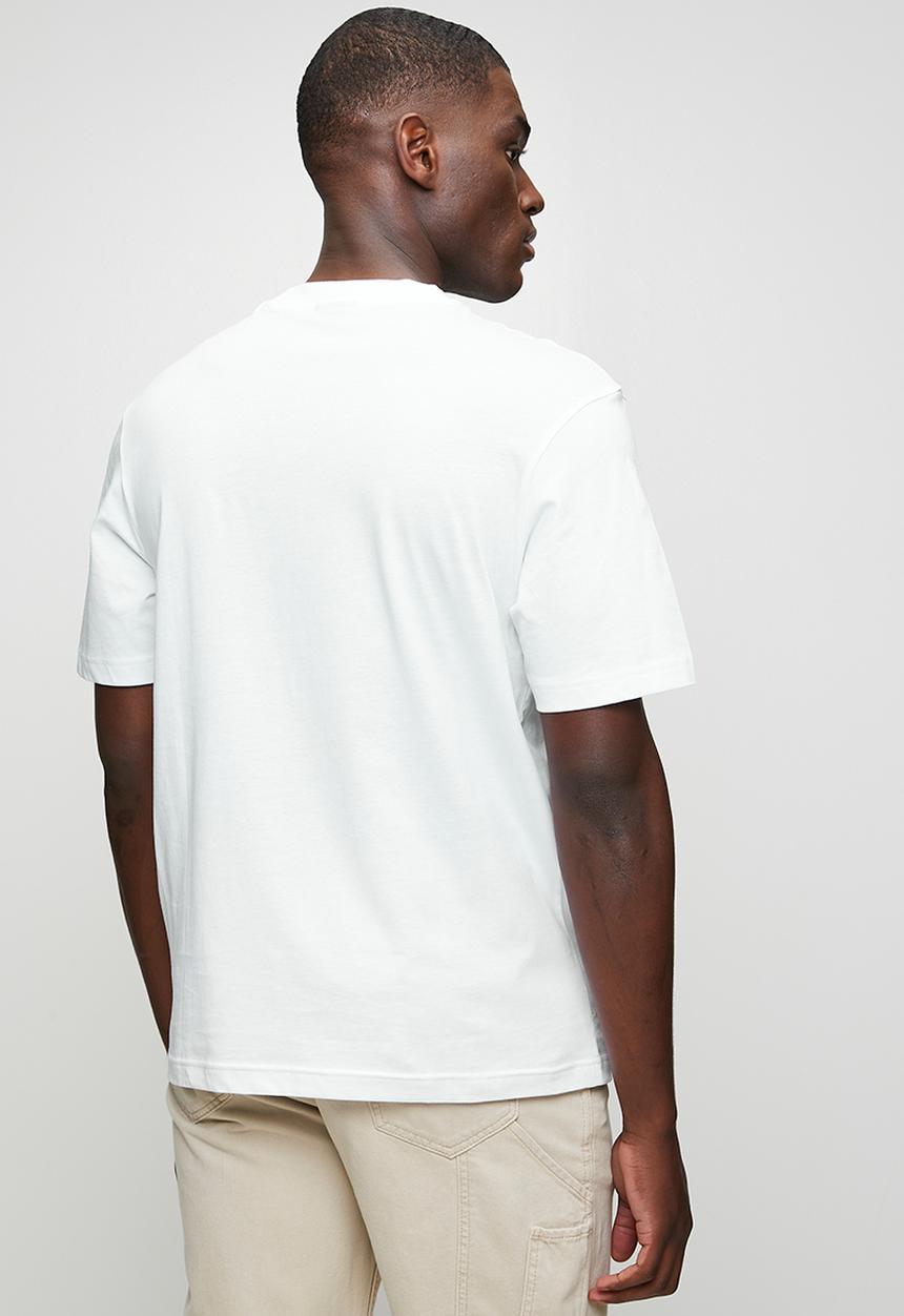 HUGO - Naolo Smile Graphic  Tee - White
