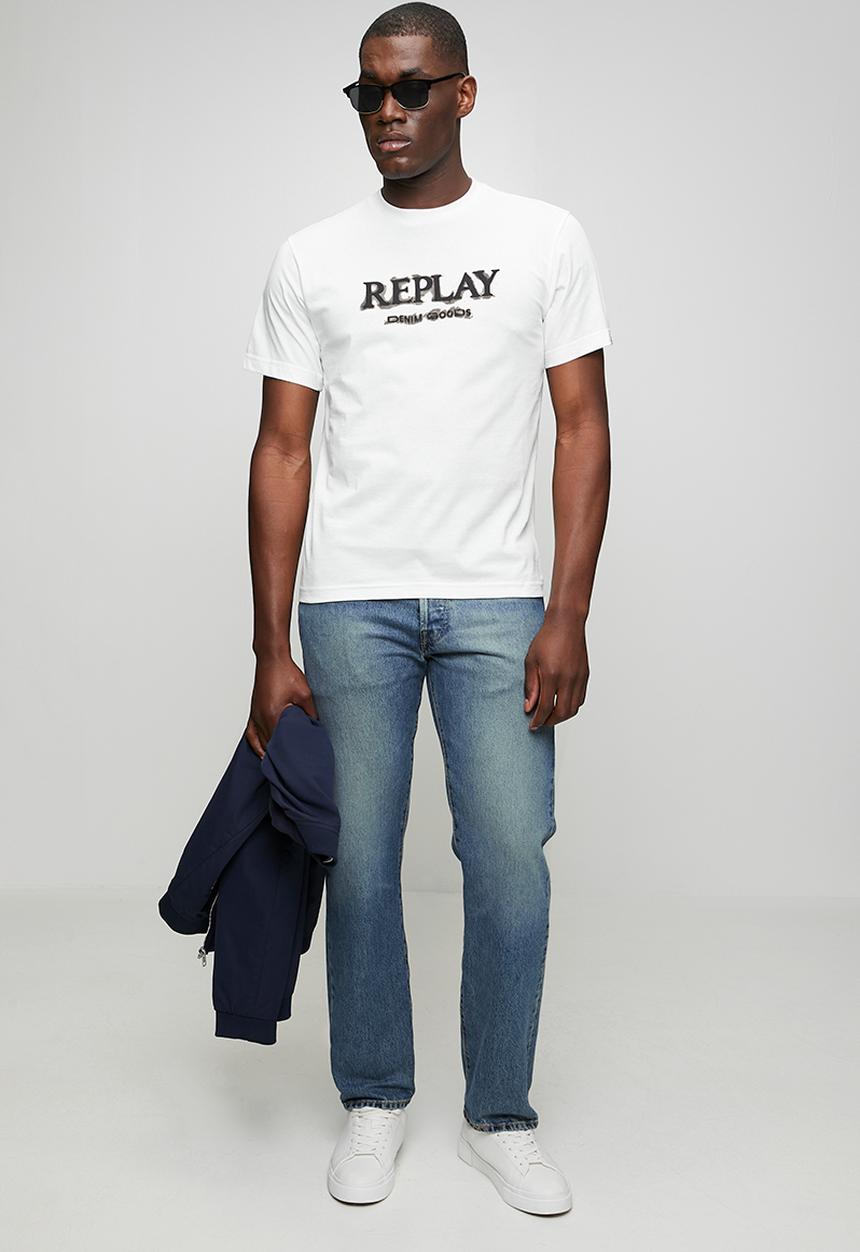 Replay - Basic Jersey T-shirt - White