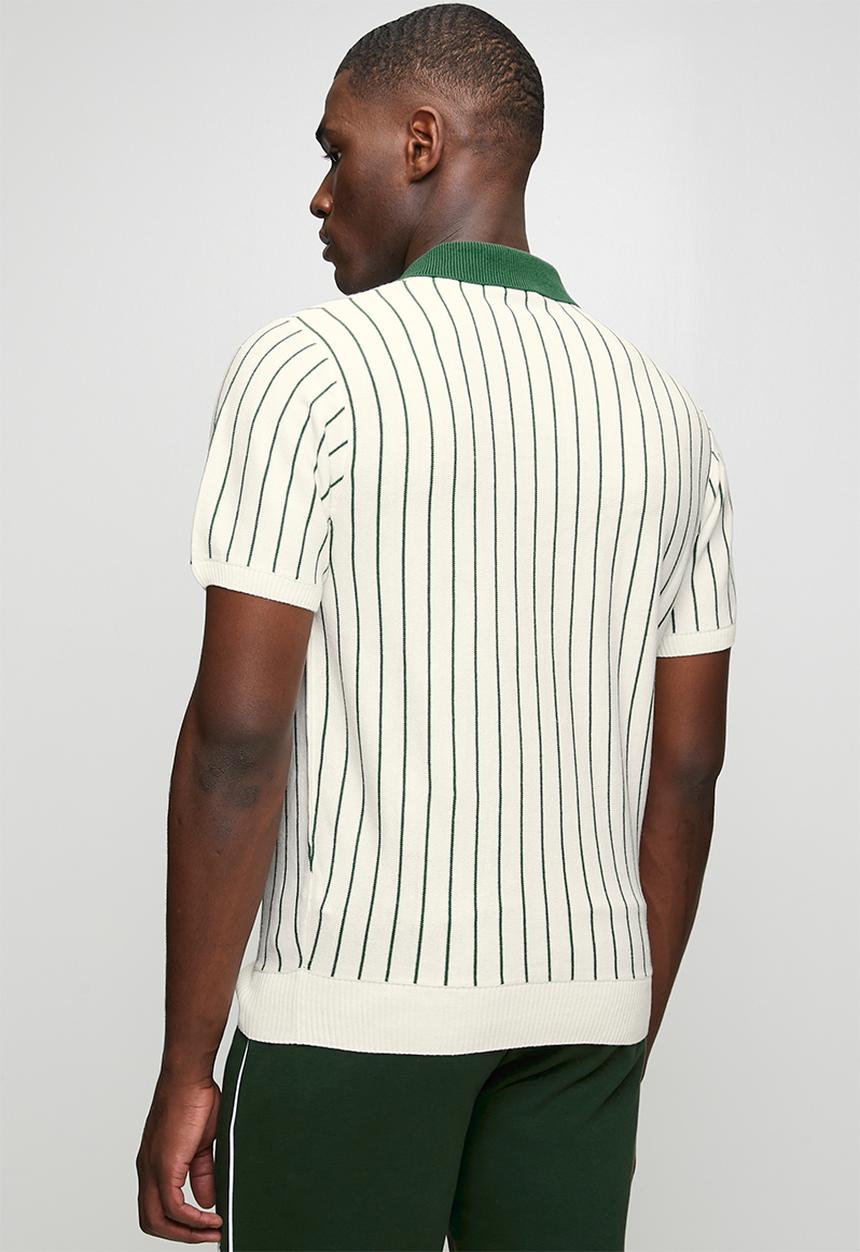 POLO - Sport Knitted Golfer - Green