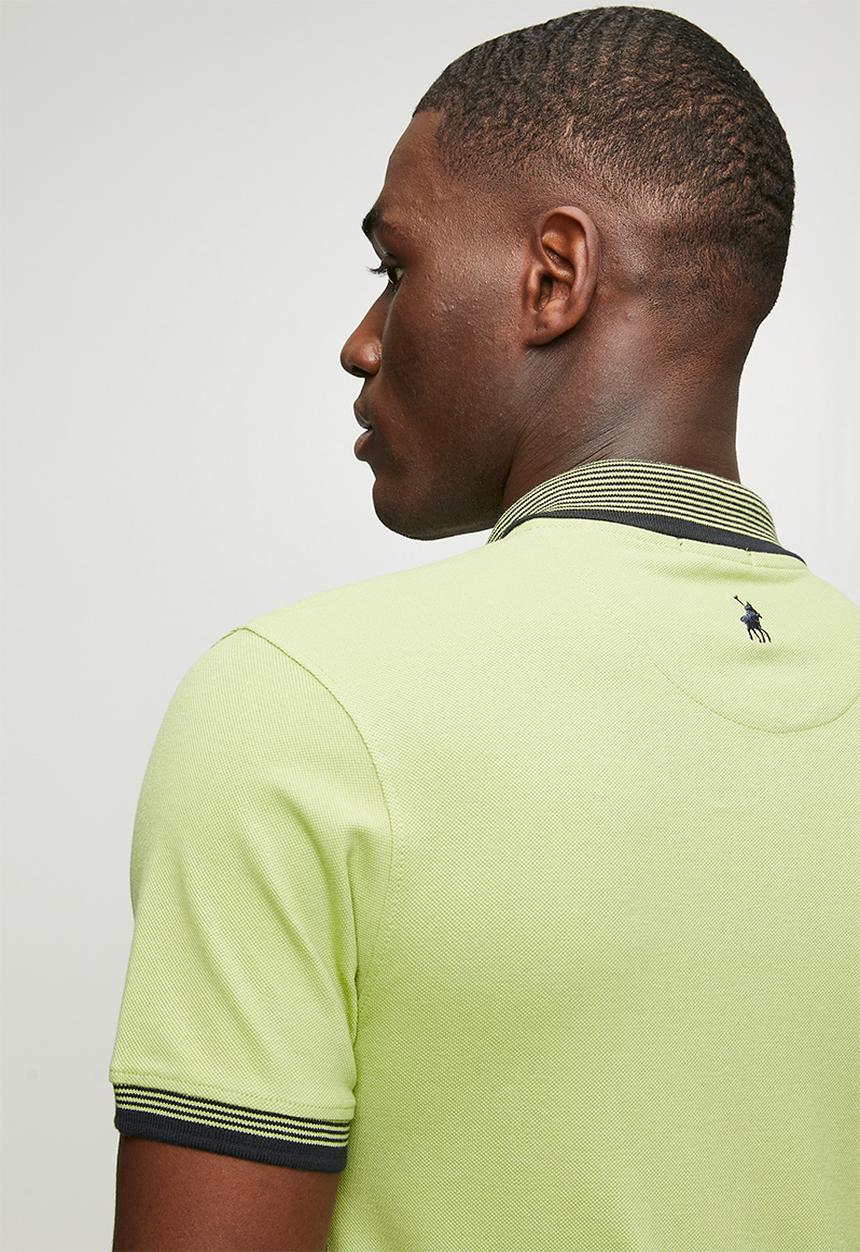POLO - Contrast Golfer - Green