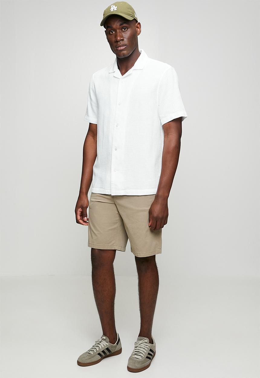 Levi’s® - Camp collar shirt - white/off white