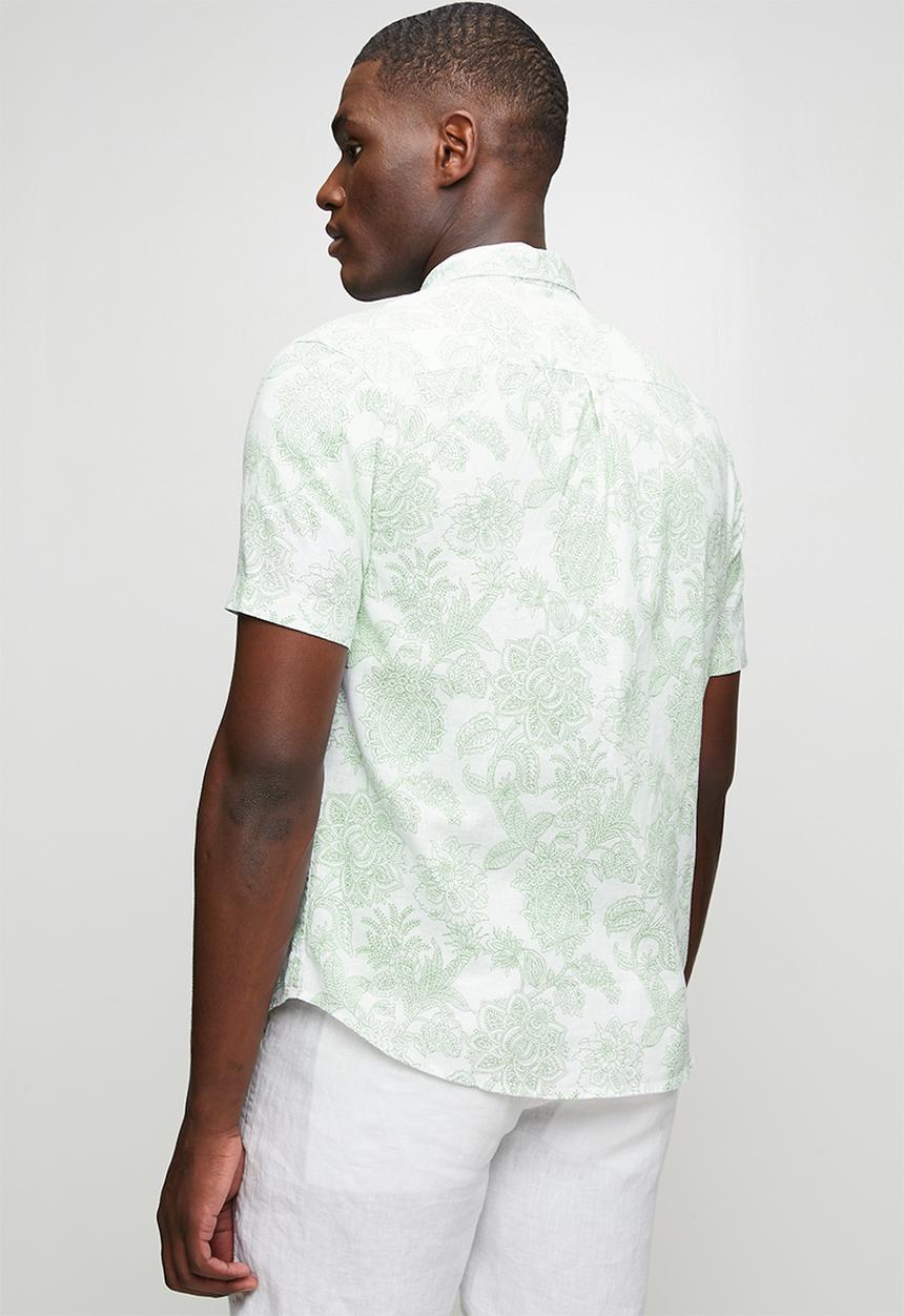Levi’s® - Short sleeve classic sunset pkt shirt - white / off white