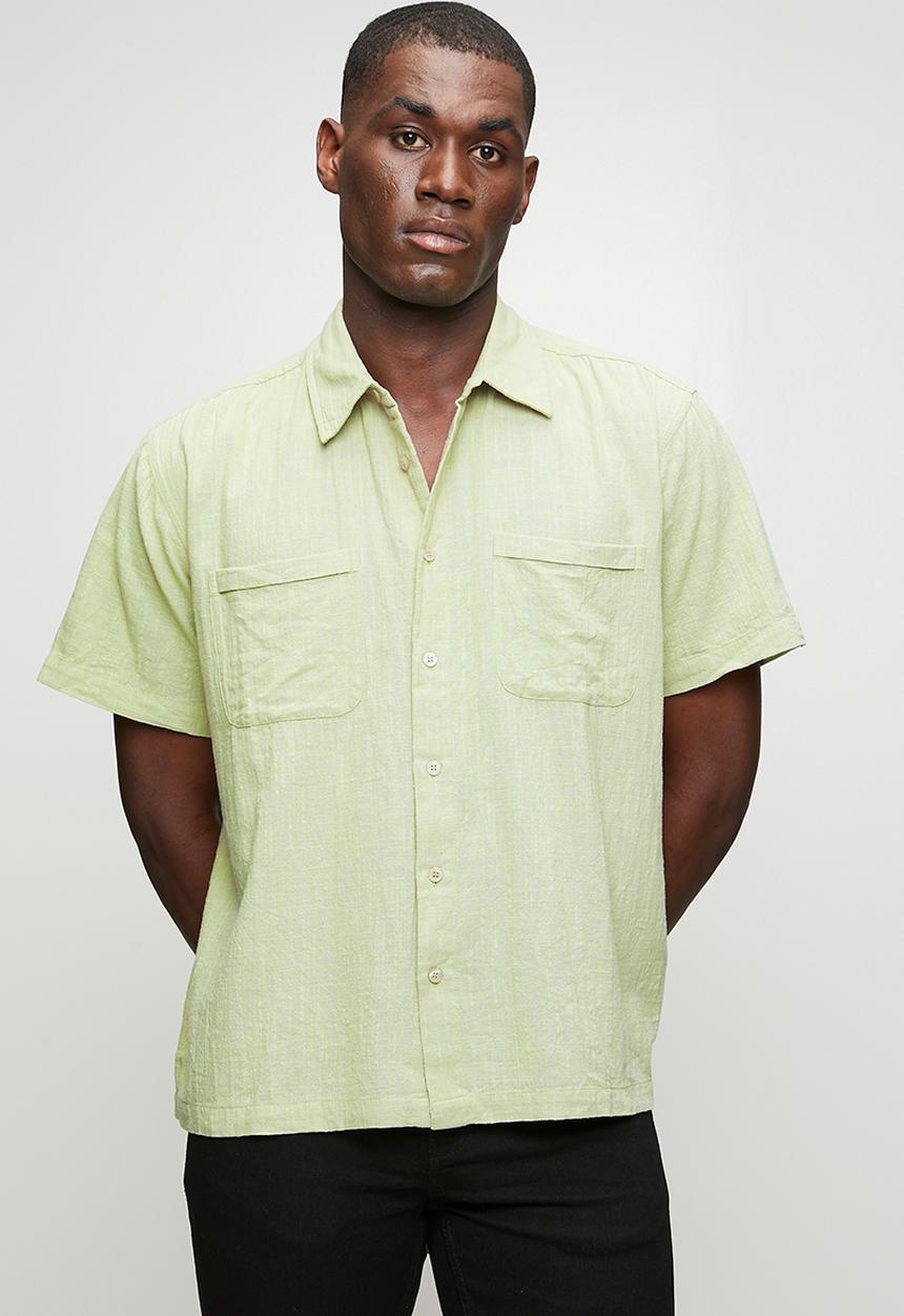 Only & Sons - Onscharles Ss Shirt - Swamp