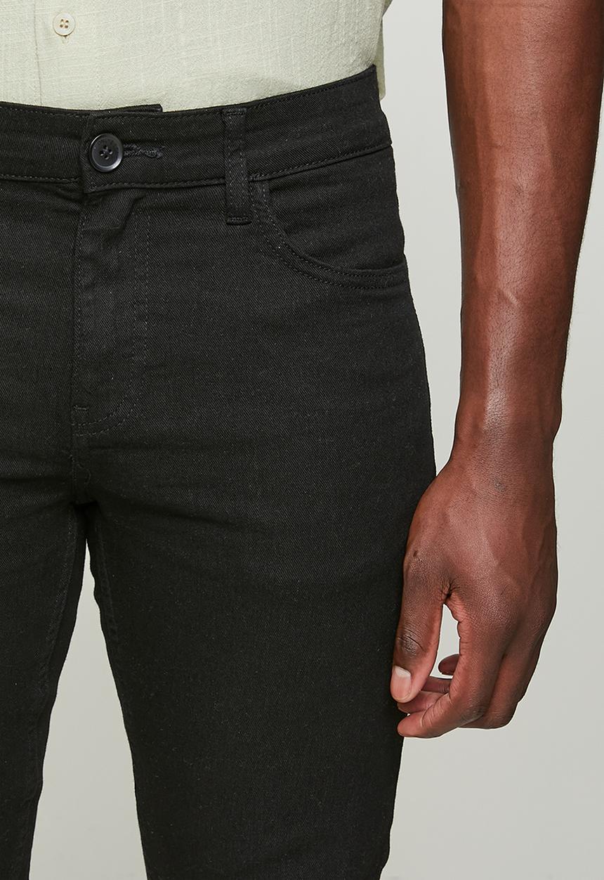 Only & Sons - Loom Twill Slim Fit Chino Pants - Black
