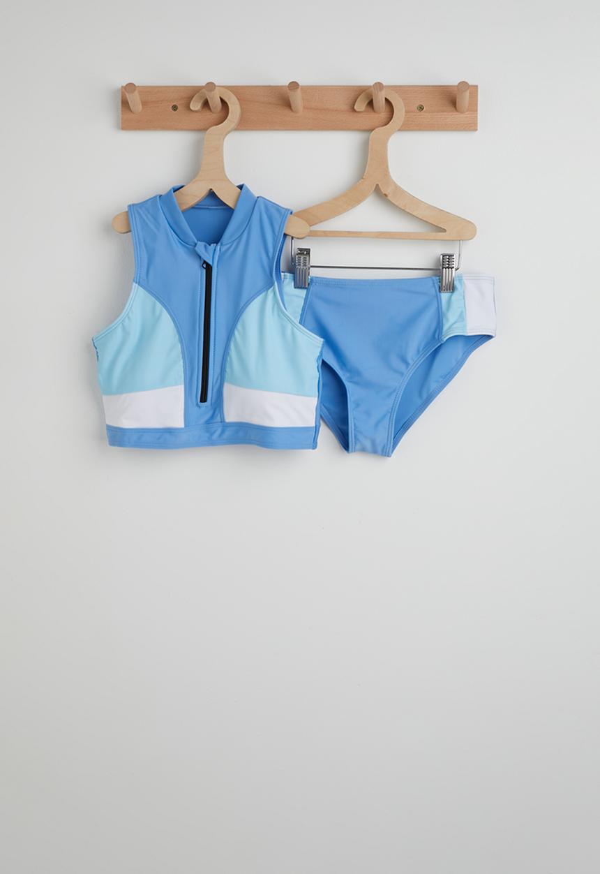 Pop Candy - 2 Piece rash guard set - blue multi