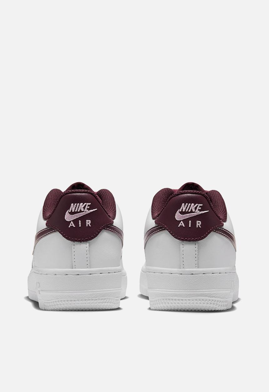 Nike - Air force lv8 grade school - white/burgundy crush/pink foam