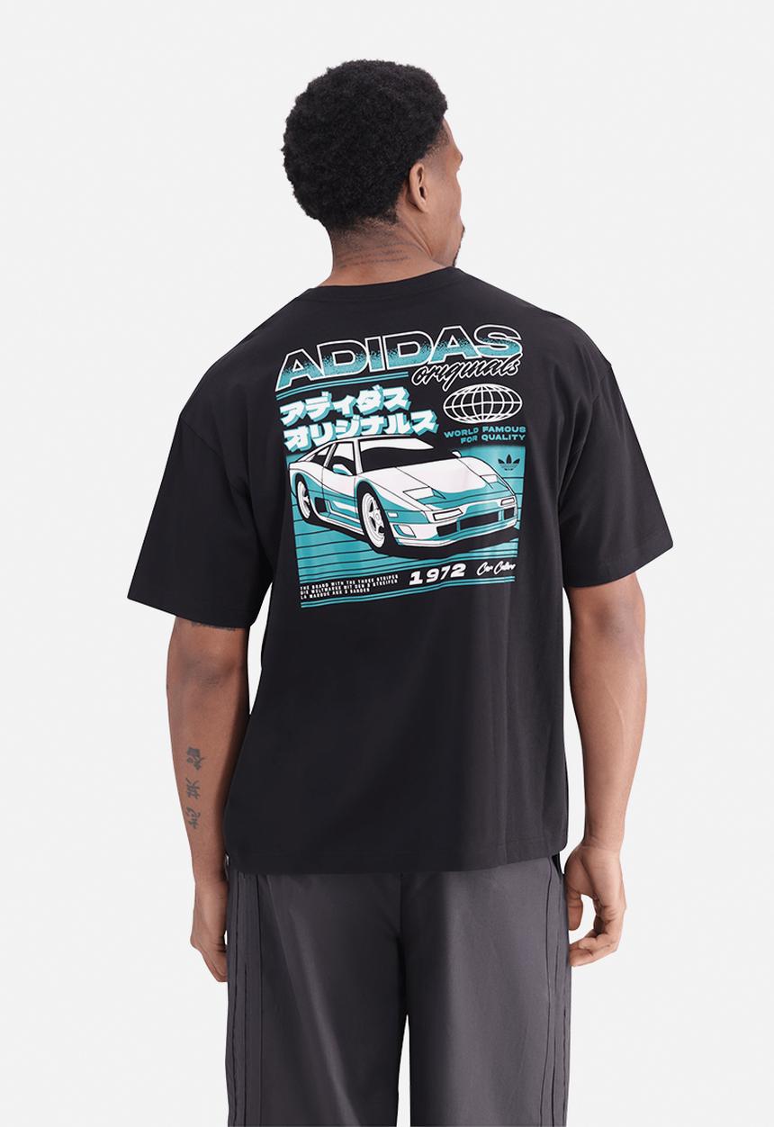 adidas Originals - RETRO CAR Tee  - Black
