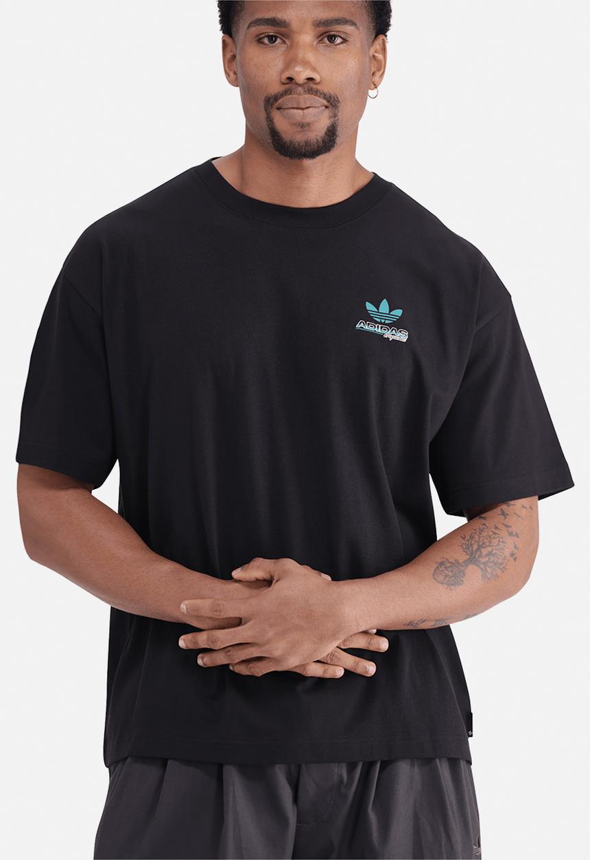 adidas Originals - RETRO CAR Tee  - Black