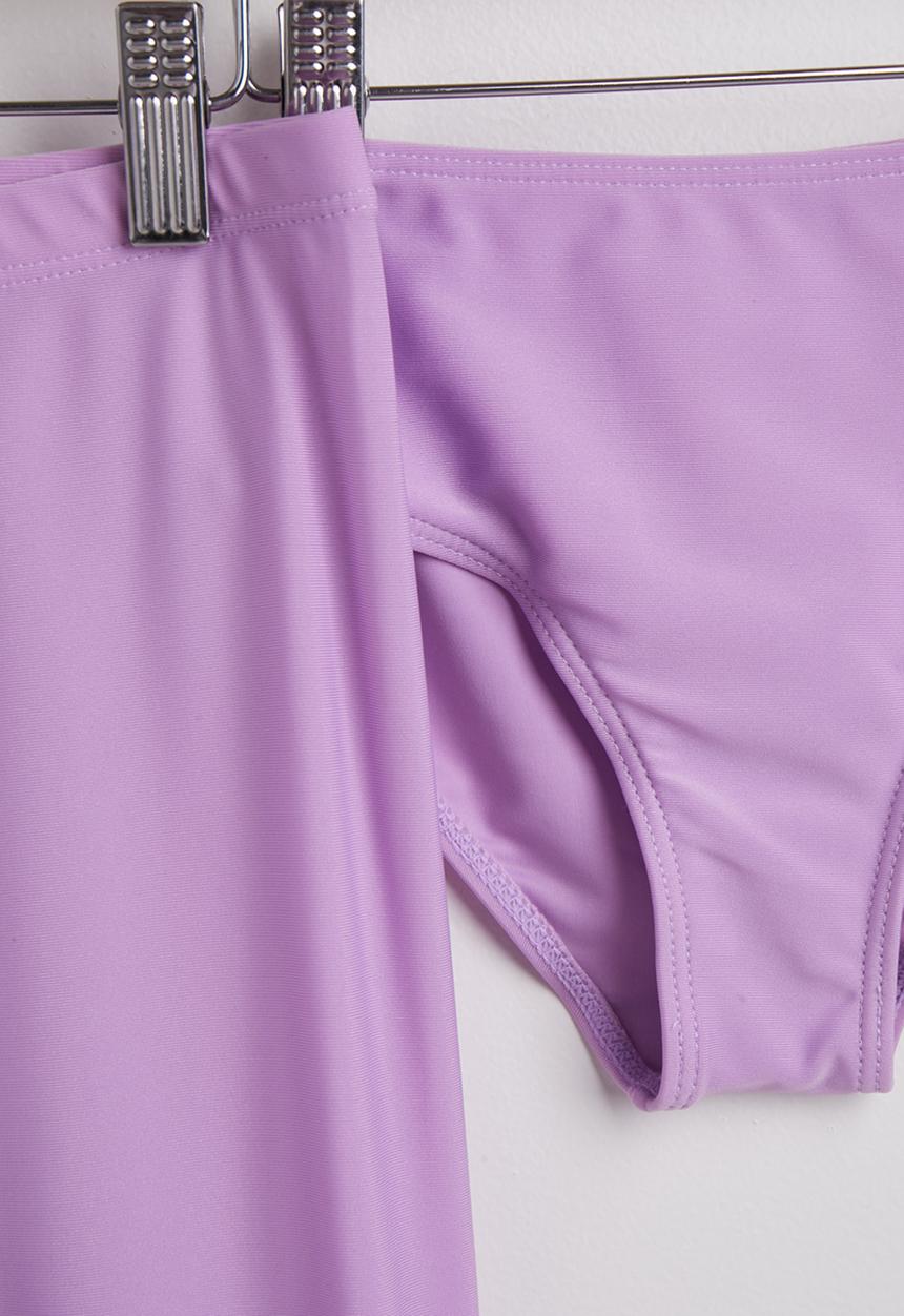 Pop Candy - 3 Piece swim dress set - light purple