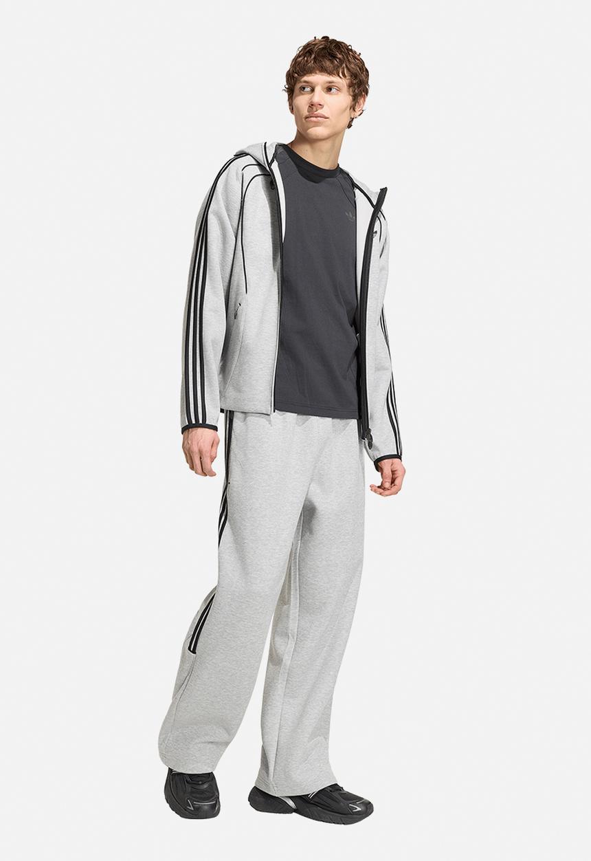 adidas Originals - Spacer Teamgeist 26 Cutline Open Hem Pants - Grey Heather/Blk