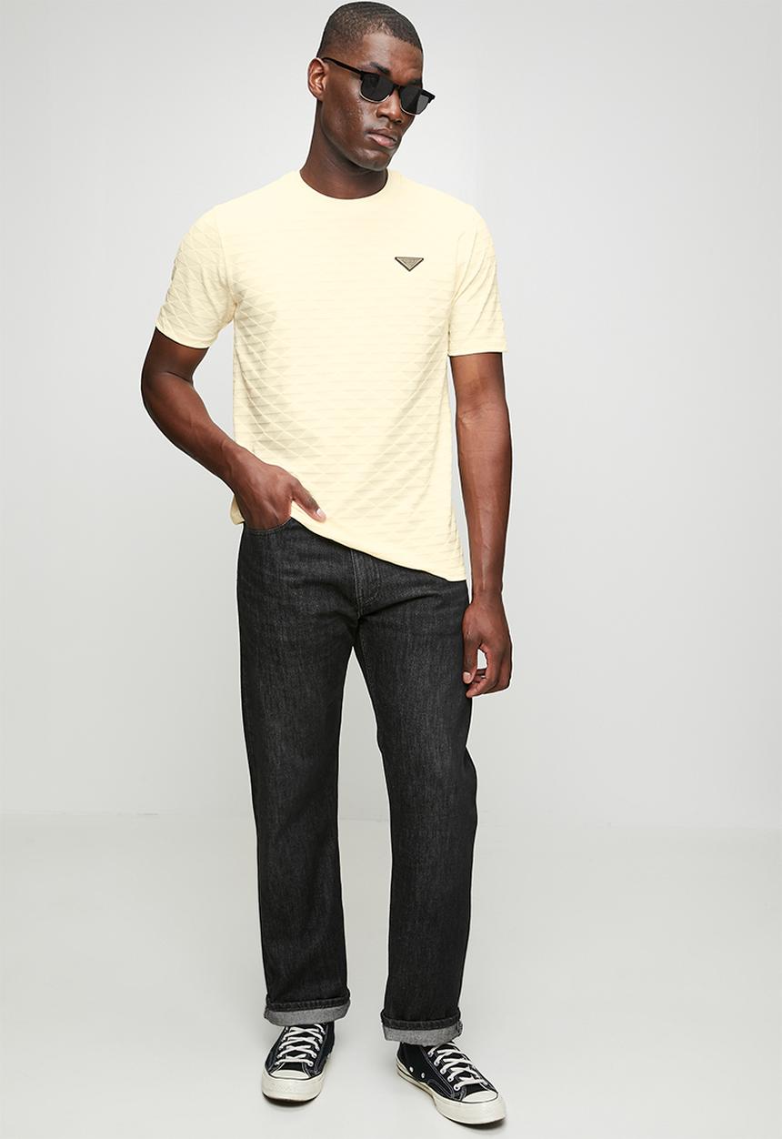 SOVIET - Crew Neck Box Fit Tee - Cream