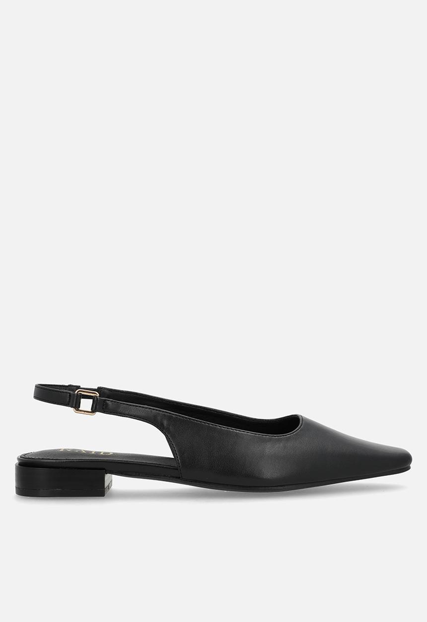 Raid London - Hatty block heel slingback - black
