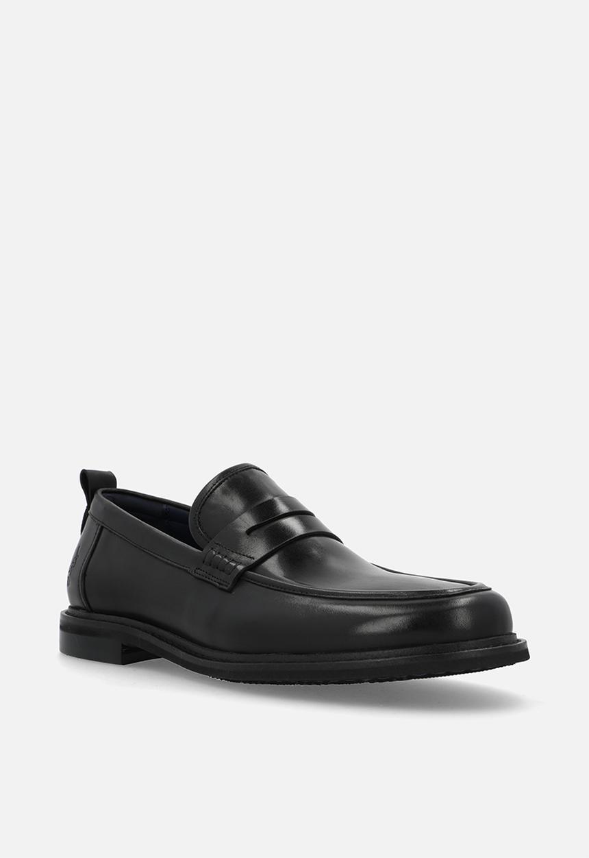 POLO - Leather Penny Loafer - Black