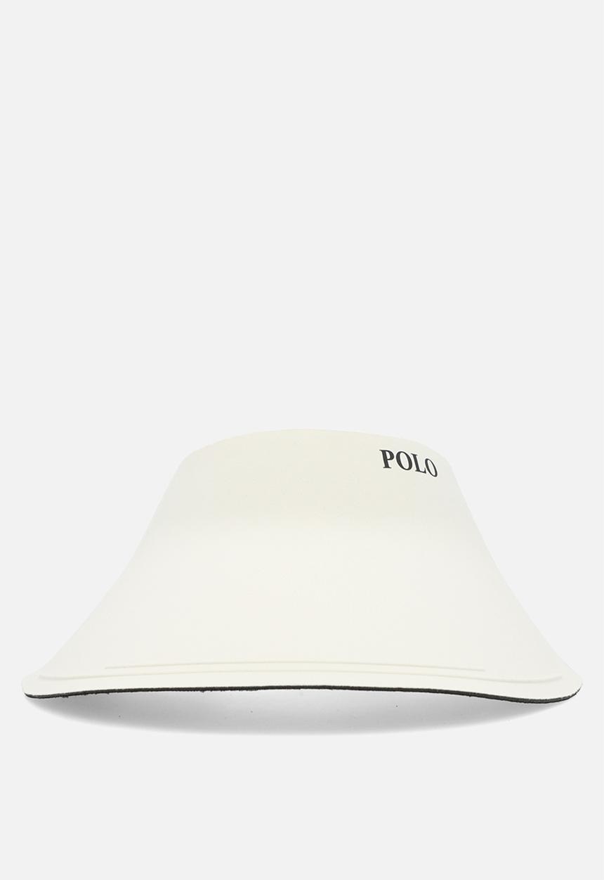 POLO - Wide Brim Sun Visor - Milk