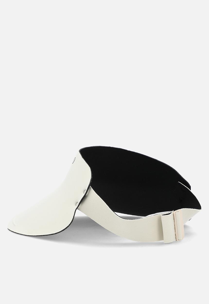 POLO - Wide Brim Sun Visor - Milk