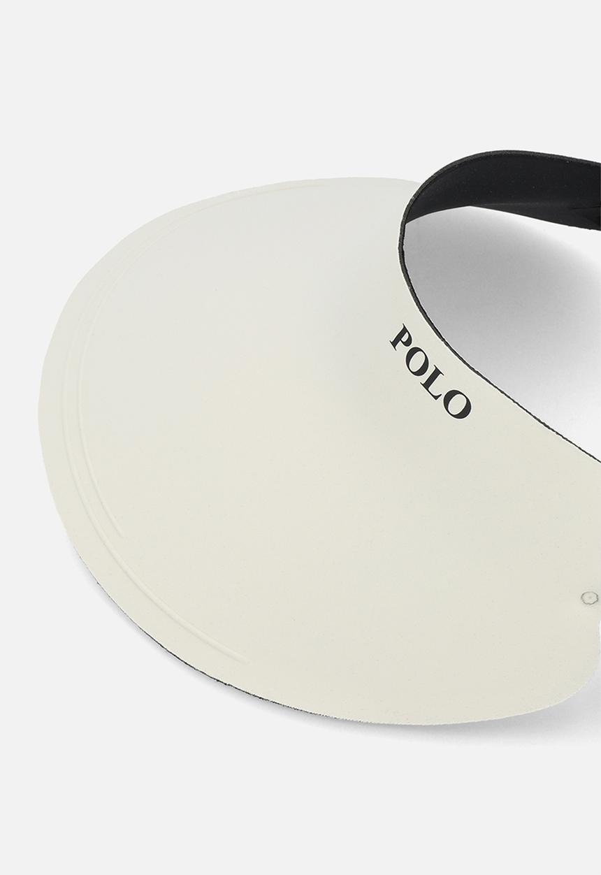 POLO - Wide Brim Sun Visor - Milk
