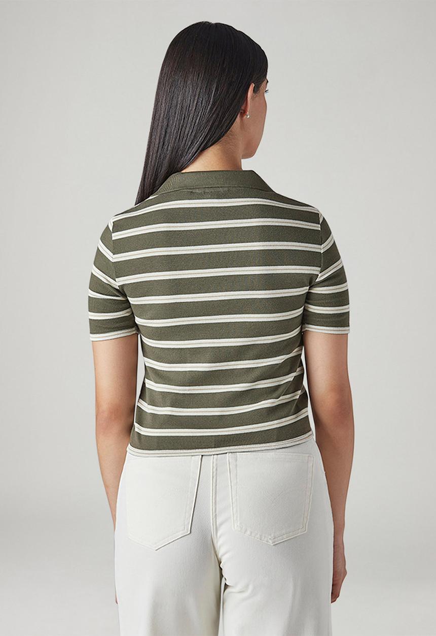 Levi’s® - V-Neck Polo Ribbed - Green
