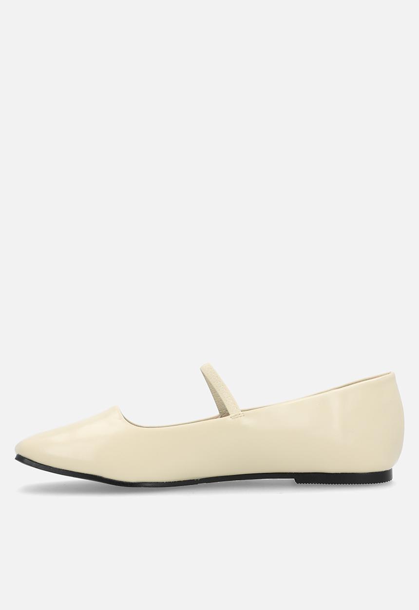 Raid London - Aylani Mary Jane pump - off white pu