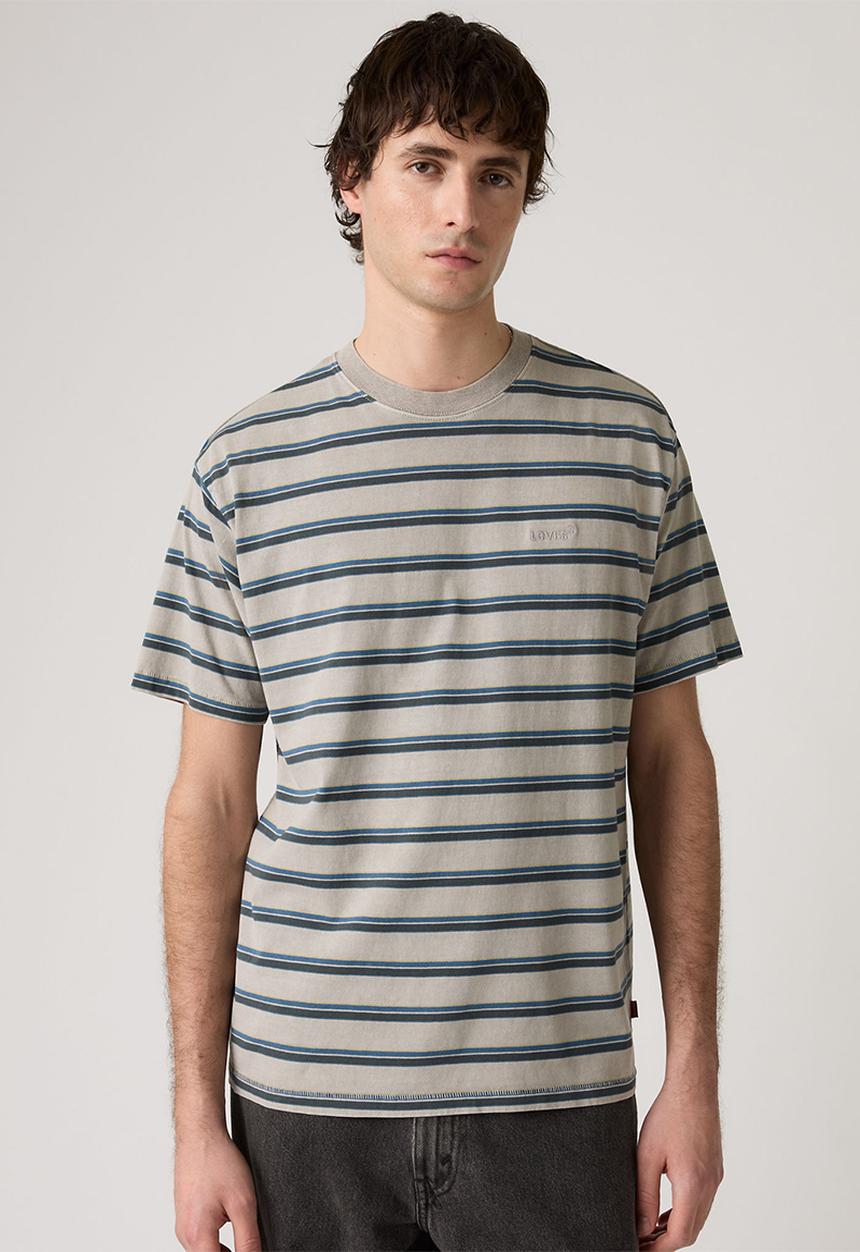 Levi’s® - Red Tab Vintage Tee - Martin Stripe Dark Slate
