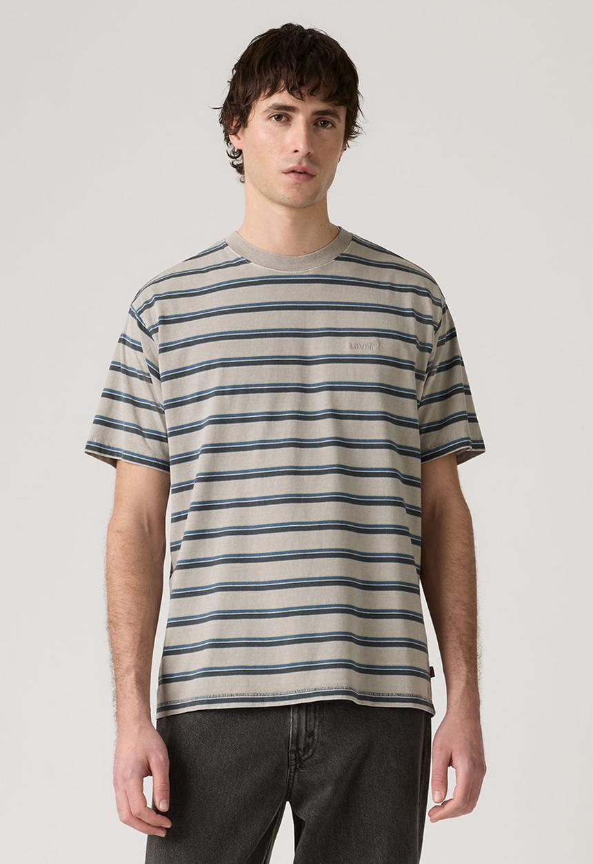 Levi’s® - Red Tab Vintage Tee - Martin Stripe Dark Slate