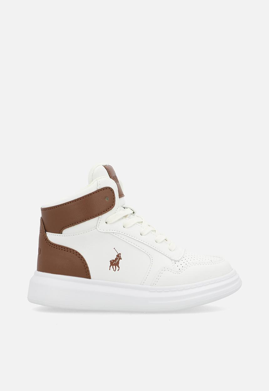 POLO - Kids High Top Sneaker  - White