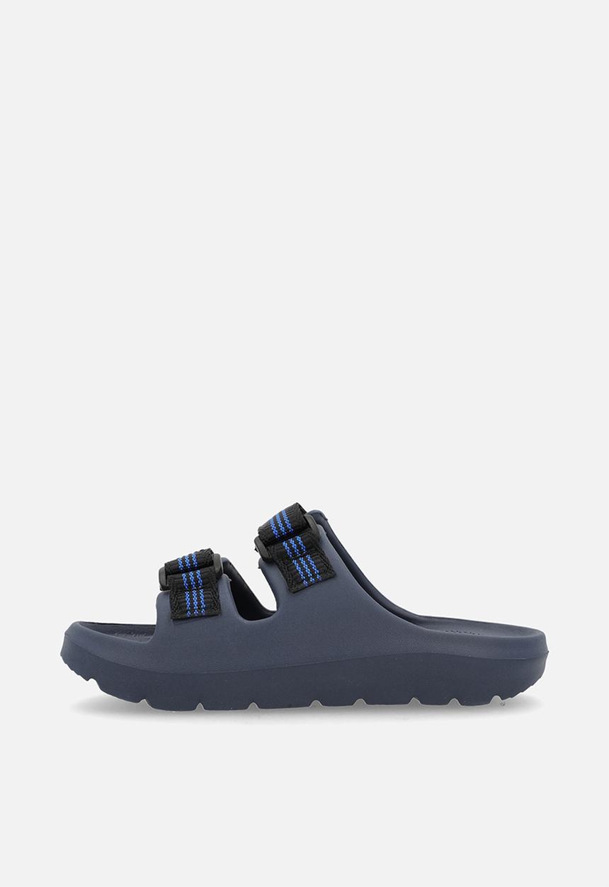 Pop Candy - Hook-and-loop strap slides - navy