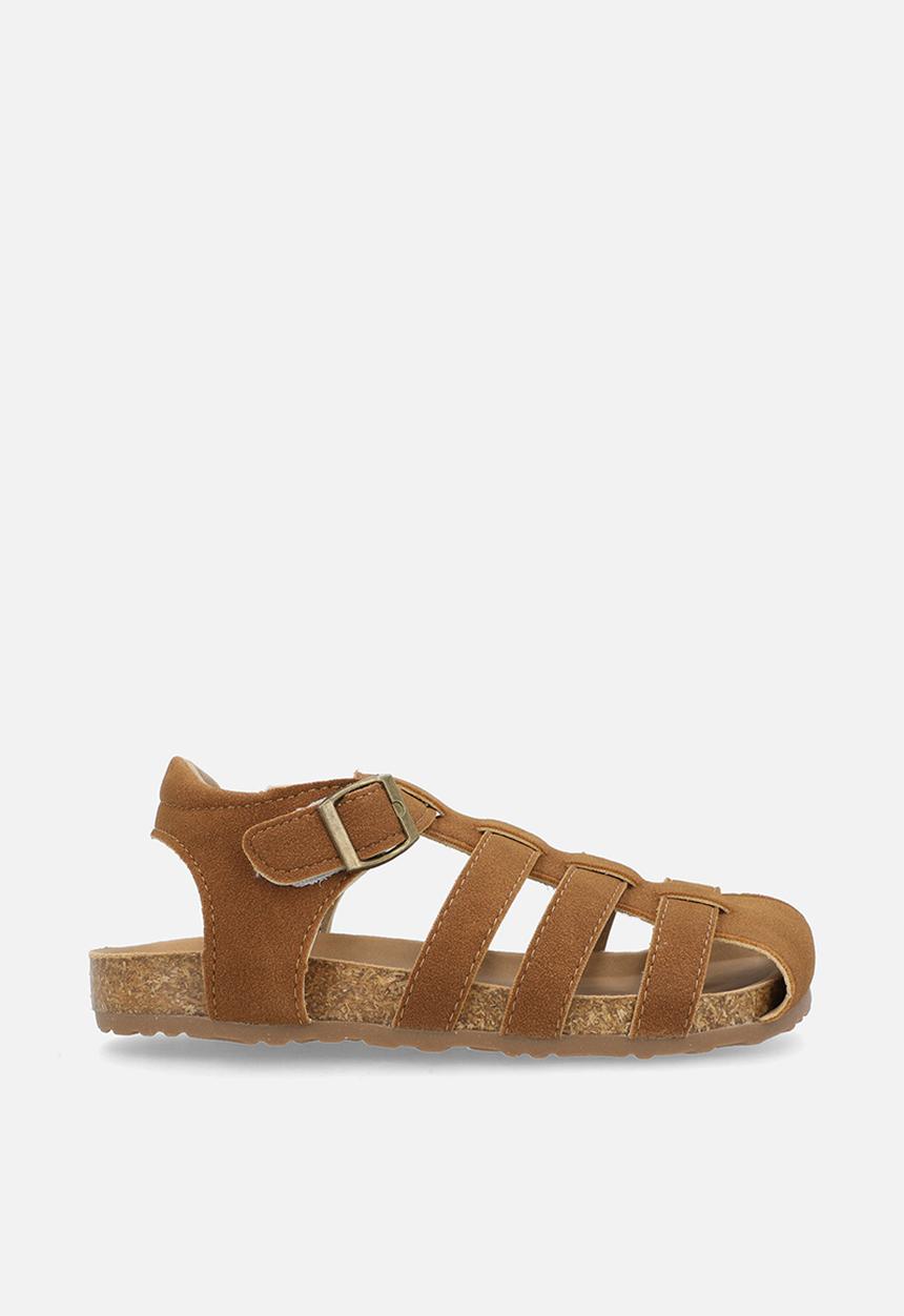 Pop Candy - Cork cole fisherman sandals - brown