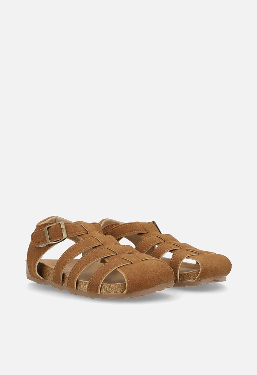 Pop Candy - Cork cole fisherman sandals - brown