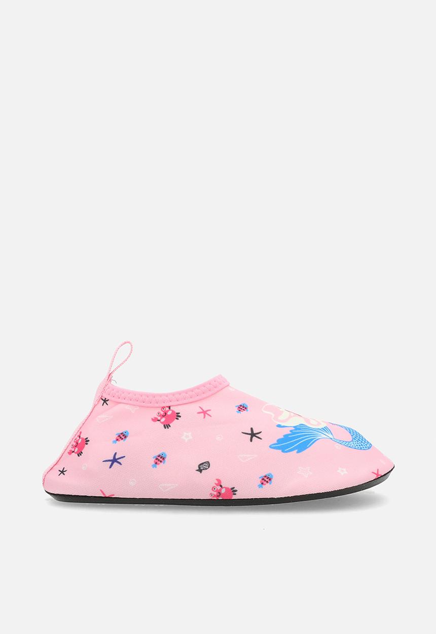 Pop Candy - Mermaid print water shoes - pink