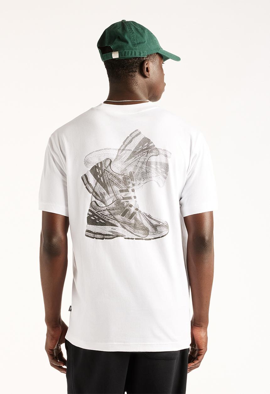 New Balance  - Foggy Daze 1906 Tee - White