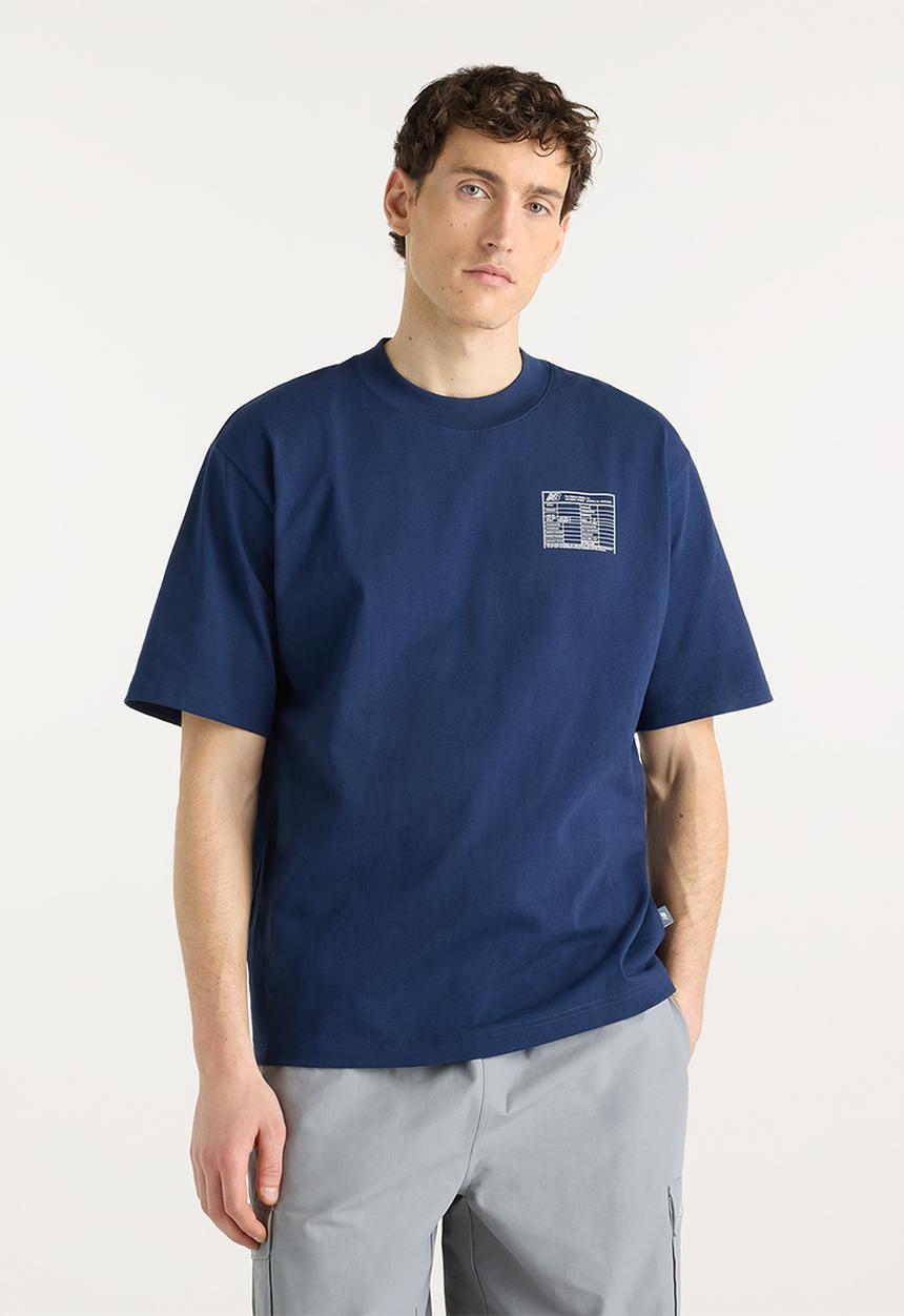 New Balance  - Archive Blueprint T-Shirt - Blue