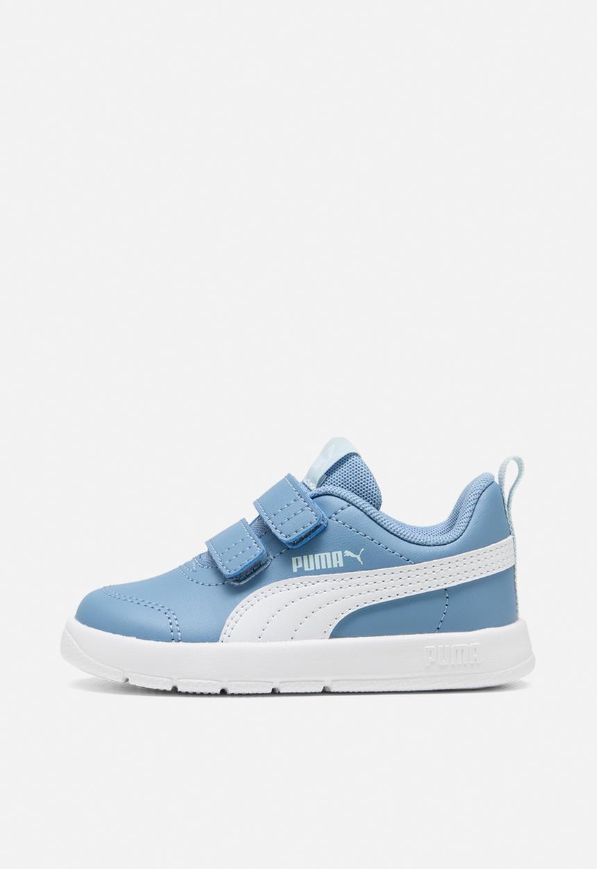 PUMA - Courtflex V3 V Inf - Zen Blue-Puma White