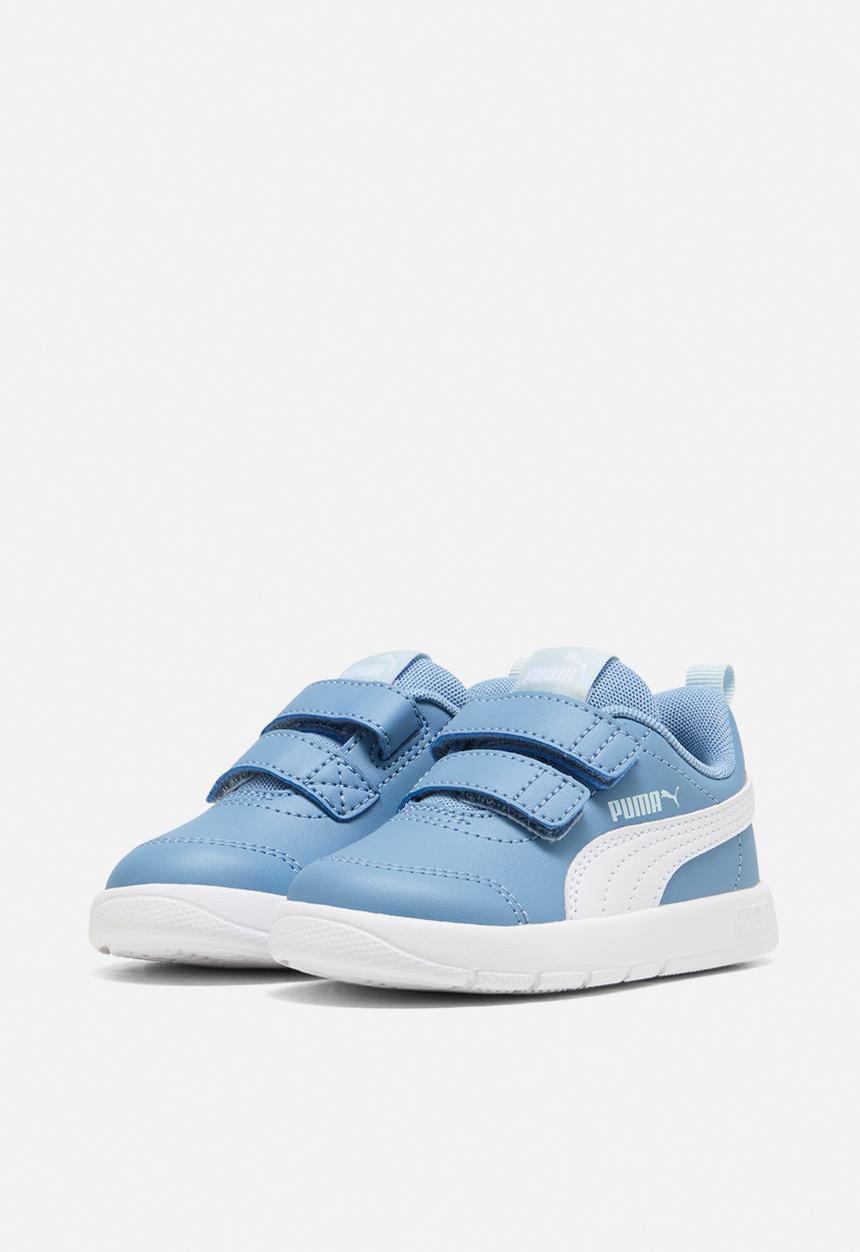 PUMA - Courtflex V3 V Inf - Zen Blue-Puma White