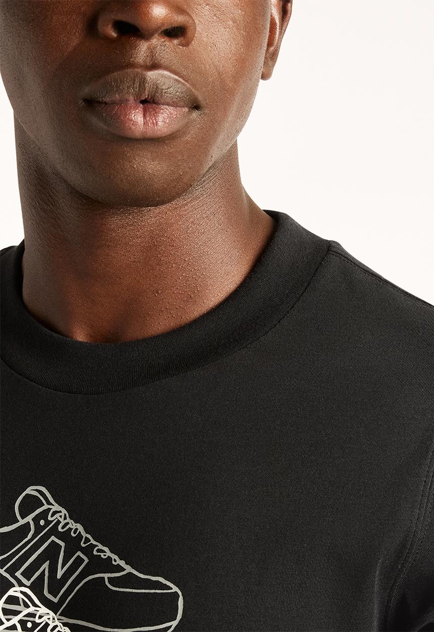 New Balance  - NB Sport Layered 574 Tee - black 