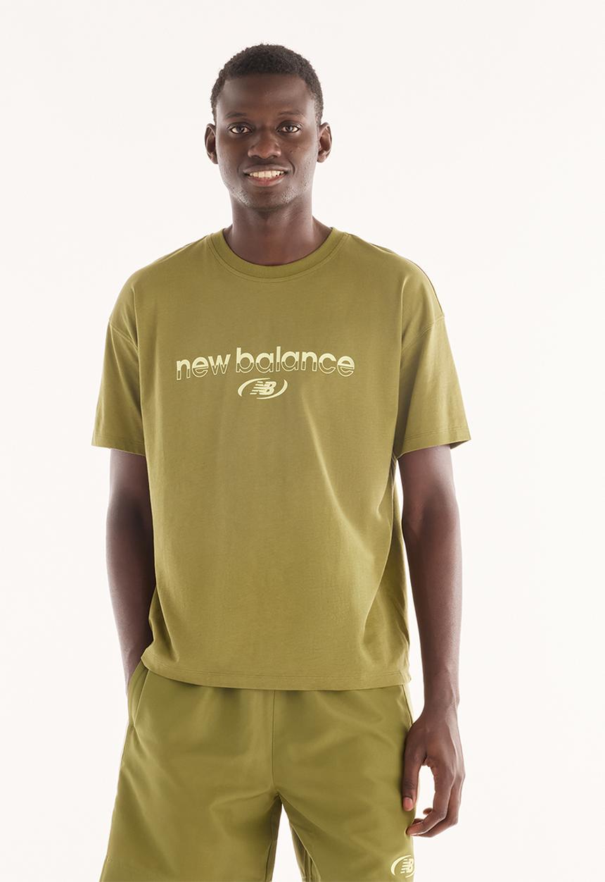 New Balance  - Trackside Tee - Green