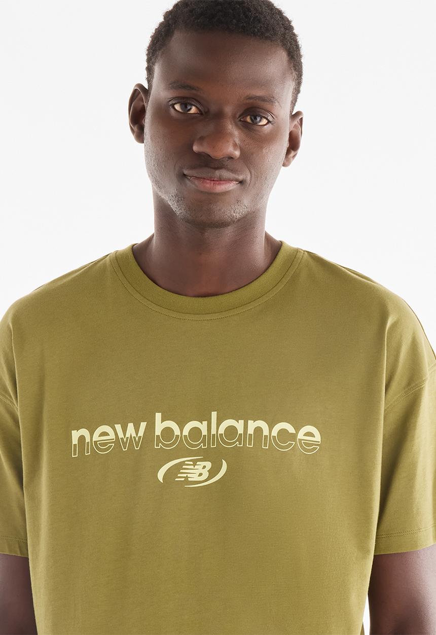New Balance  - Trackside Tee - Green