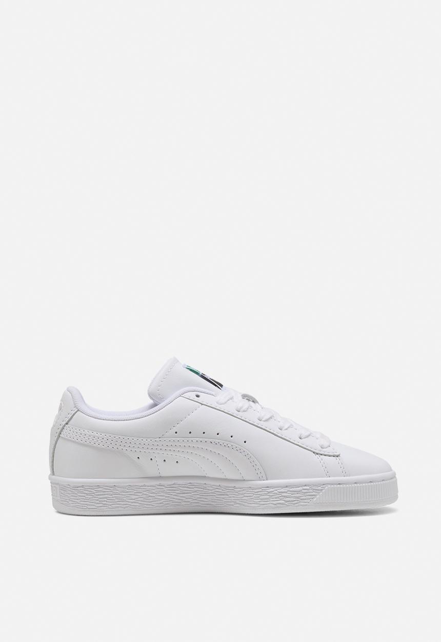 PUMA - Suede Jr - PUMA White/Archive Green