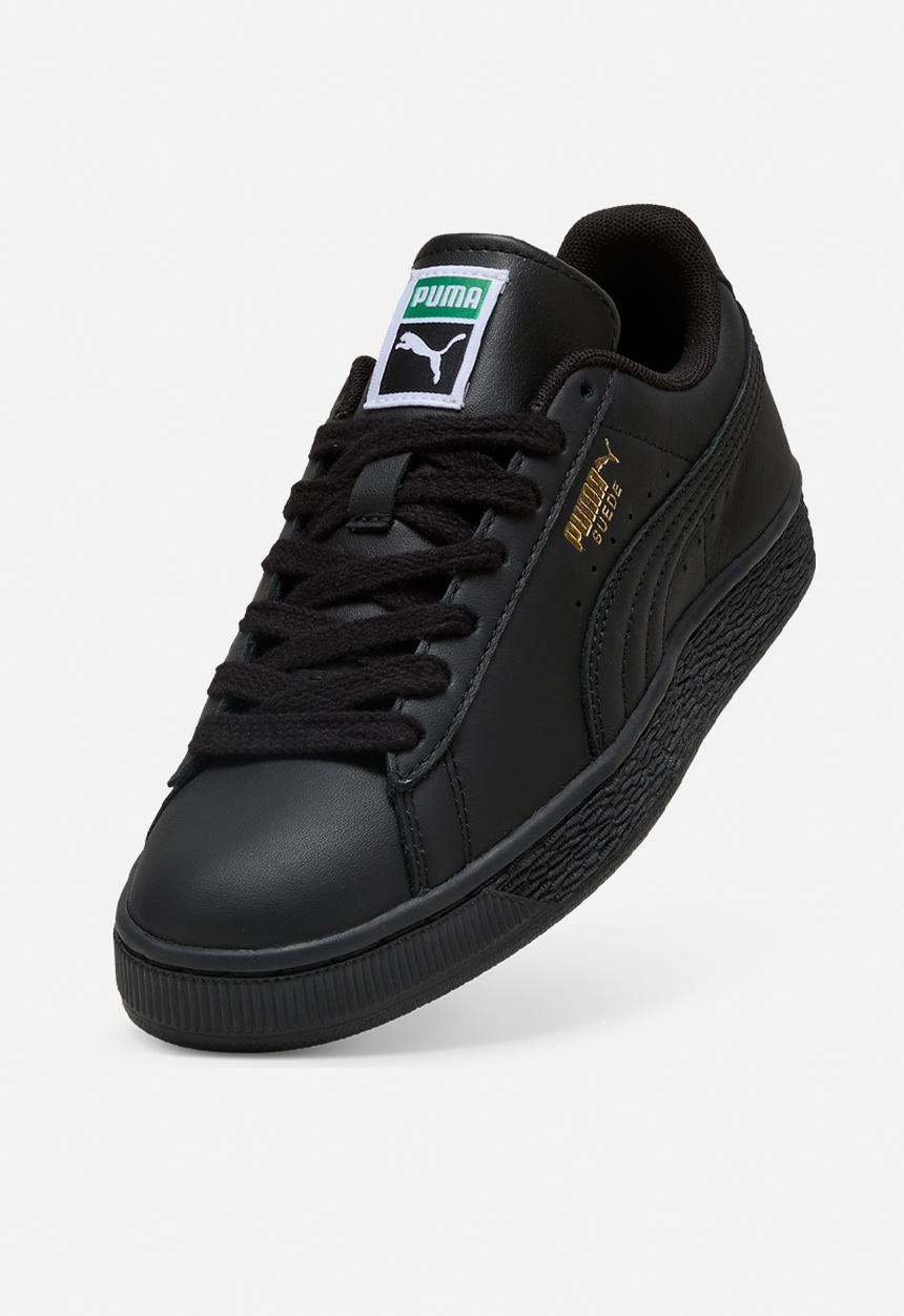 PUMA - Suede Jr - PUMA Black/Archive Green
