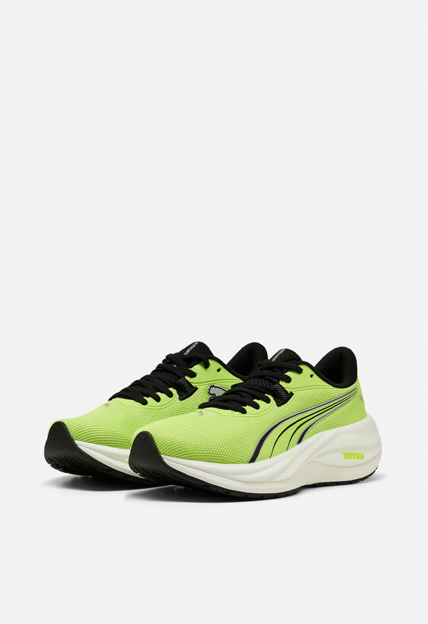 PUMA - Electrify Nitro 5 Jr - Sunny Lime-Puma Black-Puma Silver-Puma White