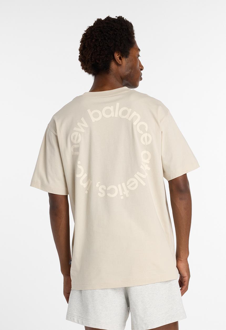 New Balance  - Circular Logo Tee - Brown