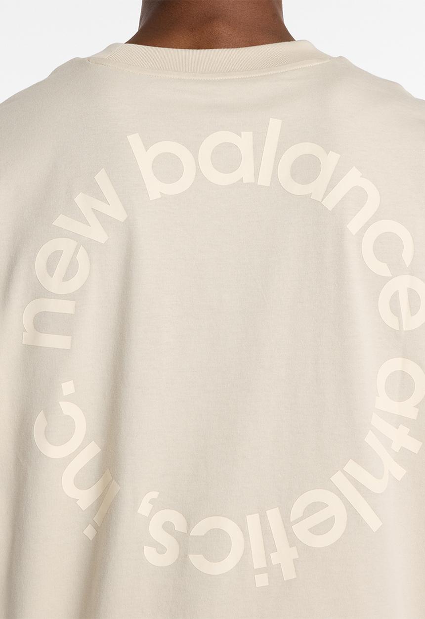 New Balance  - Circular Logo Tee - Brown