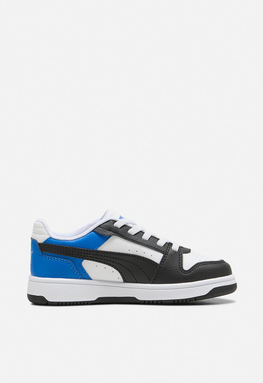 PUMA - Rebound Slam Lo Ac Ps - Puma White-Puma Black-Puma Team Royal