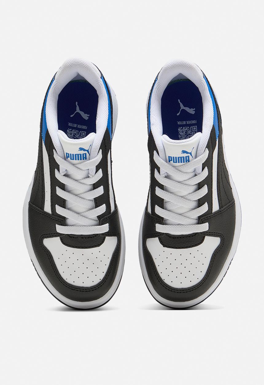 PUMA - Rebound Slam Lo Ac Ps - Puma White-Puma Black-Puma Team Royal